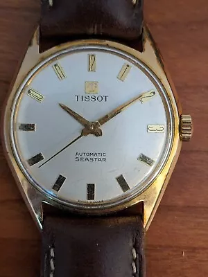 Vintage Tissot Seastar Automatic Watch Year 1964 Ref. 43510-44512X Cal 783 • $199.50