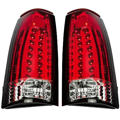 Pair LED Tail Lights For 1988-1998 Chevy Silverado Suburban Tahoe Blazer Yukon • $91.50