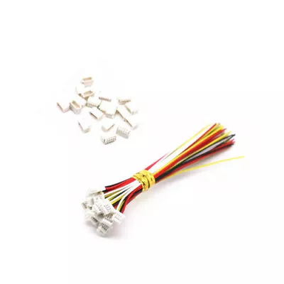2 Sets Micro JST SH 1.0mm 4-Pin Female Connector With Wire And Male Connector • £1.99