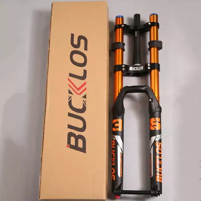 BUCKLOS 29  Air Suspension Fork 180mm Travel Boost 110*15mm MTB Downhill Forks • £199