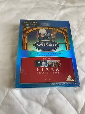 Disney Pixar Shorts Ratatouille Blue Ray Limited Edition New • £5