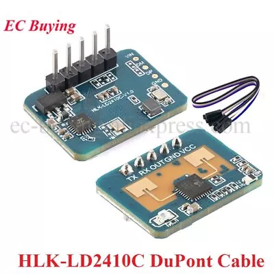 HLK-LD2410C 24G MmWave FMCW 5M Human Presence Status Radar Sensor Motion Module • $5.87