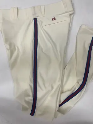 *New* Philadelphia Phillies Authentic Majestic Creme Baseball Pants 36x36 2015 • $69.99