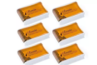 Rosin Violin Rosin 6 Pack Cello Viola Rosin For Violin Bow Light Low Dust Resin • $9