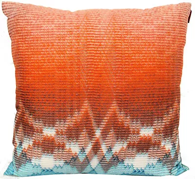 MISSONI HOME THROW CUSHION COVER Cotton DOUBLESIDED 16x16 In 40x40cm TARIN_100 • $115