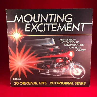 VARIOUS Mounting Excitement 1980 UK VINYL LP Record Cozy Powell Roxy Music • £9.16