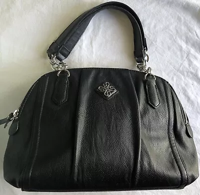 Simply Vera - Vera Wang Black Handbag With Double Handles • $18.50