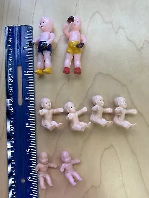 8 Small Baby Toy Figurines Dollhouse • $6.99