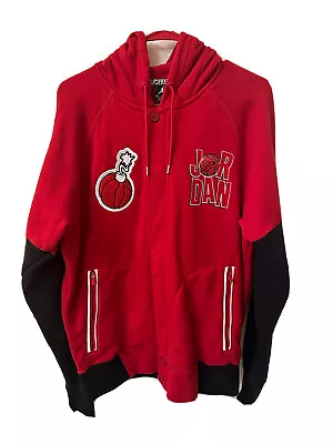 Jordan Varsity Hoodie Marvin The Martian Collab Mars Blackmon Size Medium Red • $59.99