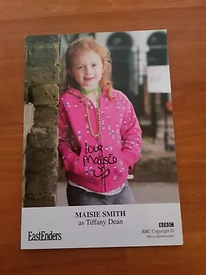 Eastenders - Maisie Smith - Hand Signed Cast Card  • £10