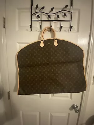 Louis Vuitton Garment Bag Double Sided Monogram Canvas Travel Luggage • $500