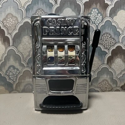$39.99 • Buy Waco Casino Prince Toy Bar Slot Machine One Arm Bandit Vtg Gambling Bank
