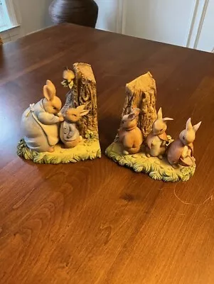 Peter Rabbit Bookends From The World Of Beatrix Potter Frederick Warne 1993 • $65