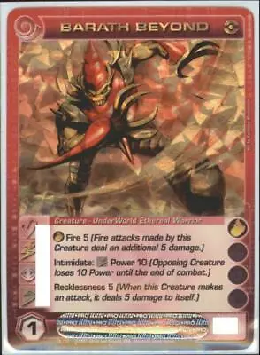 2x (CDP-029-RNDM) Barath Beyond (Random Stats) Chaotic Premium Pack Foil Card • $1.07