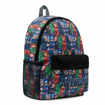 Marvel Avengers Kids Backpack Large Capacity School Bag For Boys • £16.49