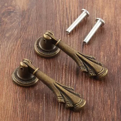 $4.17 • Buy Vintage Drawer Door Pull Handle Cupboard Drop Furniture Cabinet Knobs Decorative