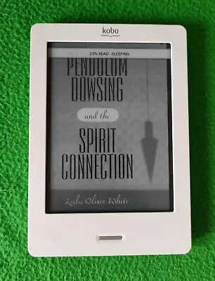 Kobo N905B Touch E -book  6 Inch Screen White With Lilac Back • £22.99