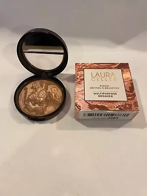 Laura Geller Baked Bronze N Brighten Bronzer *Medium Multipurpose New Box 0.32oz • $19.99