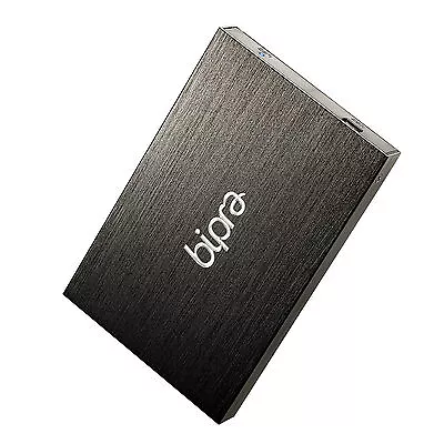 BIPRA 320GB 2.5 Portable External Hard Drive USB 2.0 - Black • £16.95