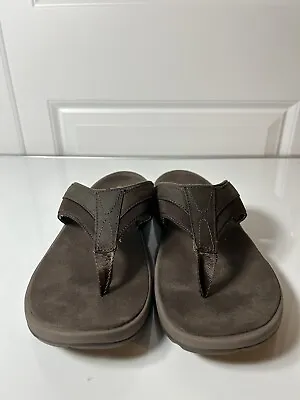 Merrell Sandspur 2 Flip Hiking Outdoor Sandals Men's Size 10 Brown Thongs • $19.71