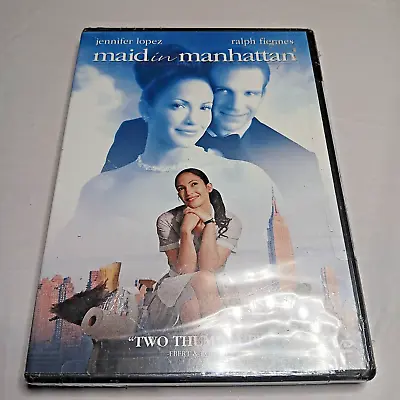 NEW Maid In Manhattan DVD 2003 Jennifer Lopez Ralph Fiennes Romantic Comedy • $2