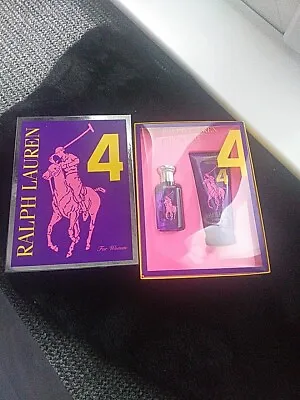 Ralph Lauren Big Pony 4 For Women Edt GIFT SET  .RARE • £65