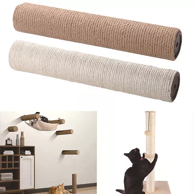 Cat Scratching Pole Post Pad Scratcher Play Stand Scratch Woven Sisal Kitten • $22.09