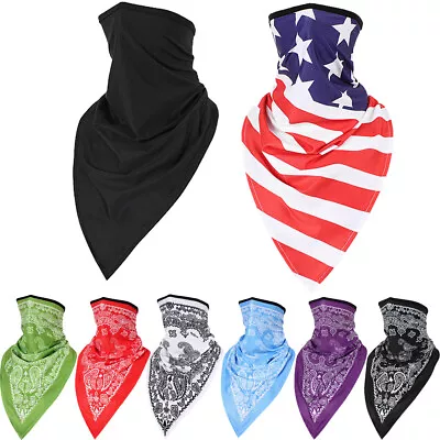 Motorcycle Face Masks Cooling Scarf Neck Gaiter Face Cover For Sports Cycling • $5.99