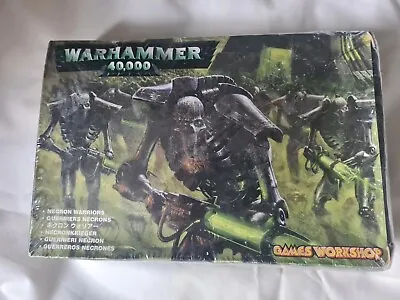 Warhammer 40K Necron Necrons Warriors OOP Box Sealed • £49.99