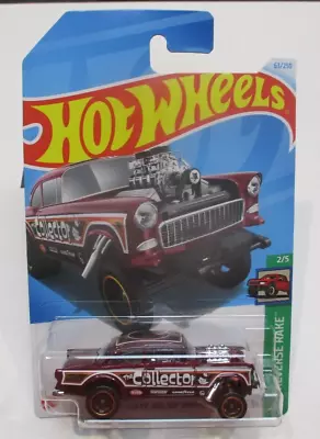 HOT WHEELS Main Line 2024 - '55 Chevy Bel Air Gasser #63 • $9.99