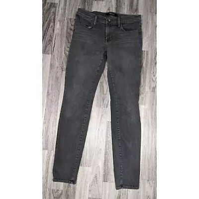 J Brand Womens Size 27 Pockets Skinny Grey Denim Jeans • $18.92