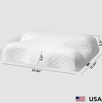 Memory Foam Beauty Anti-Aging Sleeping Pillow | Orthopedic Pillow For Neck Pain • $28.99