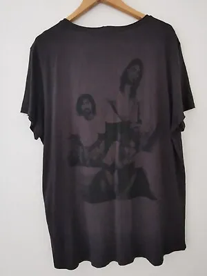 BNWT H&M Divided Nirvana Front & Back Print Grey T-Shirt Size 2XL * NEW  Grunge • £25