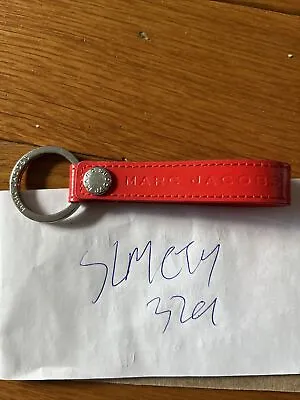 New Marc Jacobs Key Loop Ring Key Chain Red In Hand Ships Now Rare • $44.95