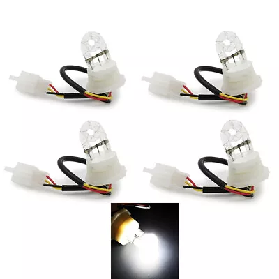 $25.10 • Buy 4X White HID Hideaway Bulbs Flash Strobe Replacement Lamp Bulbs Tube Light 12V