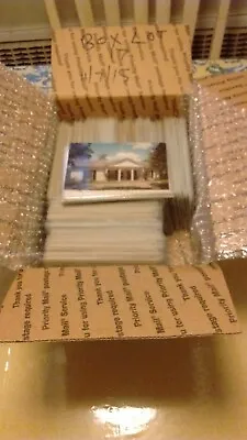FREE SHIPPING Box Lot 500 FOREIGN CONTINENTAL Size Postcards Only All Clean • $42.49