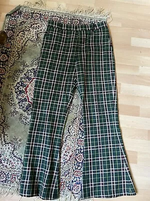 £17.50 • Buy Men’s Run And Fly Tartan Flares