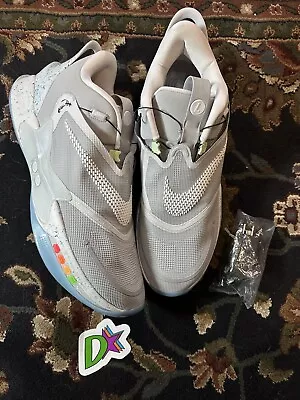 Nike Adapt BB 2.0 Mag Grey Sneakers Mens Size 18 Shoes US Charger Marty McFly RE • $114.99