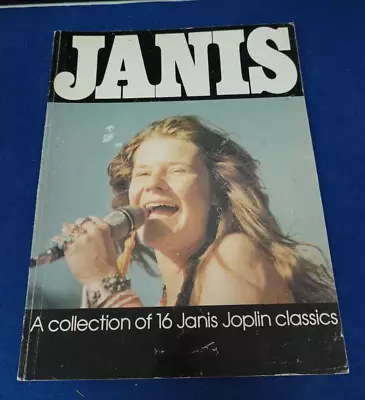 Vintage  Songbook Janis Joplin  Collection 16 Classics Made In Usa 1976 • $24.99