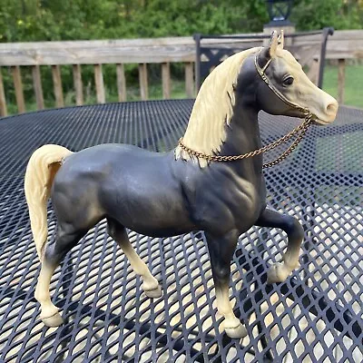 Breyer Model Traditional Cheyenne Western Prancing Horse #110 Smoke Grey 1963 • $32.99