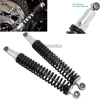 2Psc 400mm Rear Air Shock Absorber Suspension For Honda XL100 XL125 XL185 TL125 • $88.03