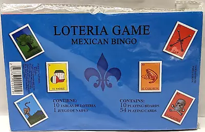 Mexican Loteria Bingo Cards Game 10 Players 10 Boards 54 Cards • $7.99