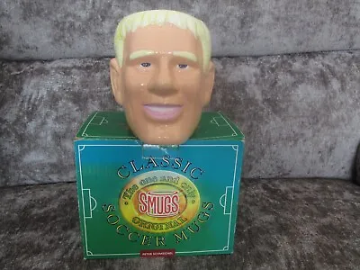 £2.99 • Buy Peter Schmeichel Manchester United Ceramic 3D Smugs Mug 1997 Croco Toys Boxed