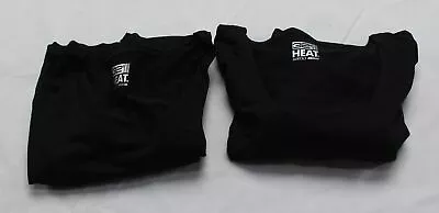 32 Degrees Women's Heat 2 Pk L/S Scoop Neck Thermal Base Layer MR2 Black Large • $15.29