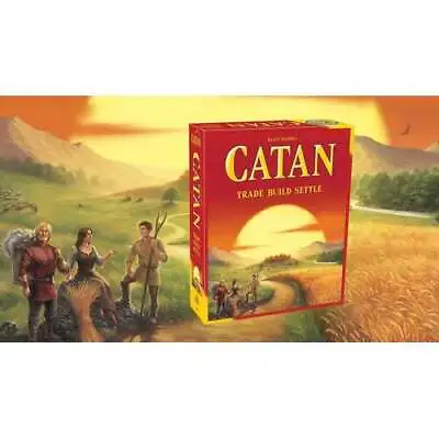 NEW Settlers Of Catan MAIN Board Game Party Card Game MELBOURNE STOCK • $39.99