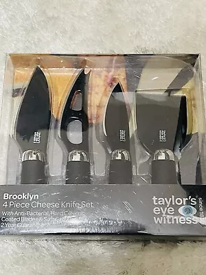 Taylors Eye Witness Brooklyn 4 Piece Cheese Knife Set • £9