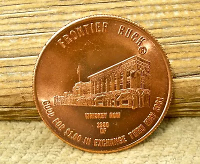 $10.95 • Buy Vin PRESCOTT ARIZONA AZ YAVAPAI COPPER FRONTIER BUCK  WHISKEY ROW  PICT GF TOKEN