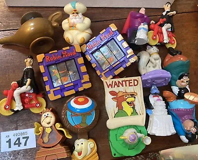 Disney McDonalds Toys 1990s Bundle X15 Happy Meal Figures Vintage Characters • £10