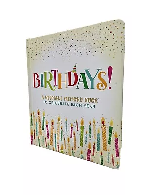 Birthdays Keepsake Memory Book Celebrating 18 Years Of Memories • $11.66