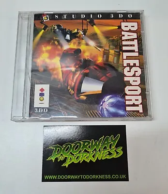 Battlesport (3DO) Game Disc And Manual • £19.99